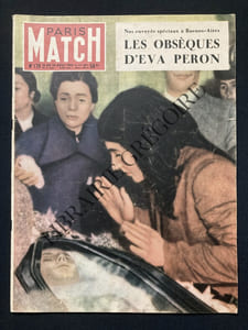 PARIS MATCH-N°179-DU 16 AU 23 AOUT 1952-EVA PERON