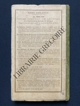 FRANCINET-LIVRE DE LECTURE COURANTE-COURS MOYEN ET SUPERIEUR. G. BRUNO