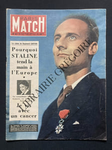 PARIS MATCH-N°187-DU 11 AU 18 OCTOBRE 1952-JACQUES YVES LE TOUMELIN
