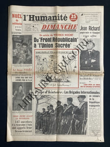 L'HUMANITE DIMANCHE-N°432-30 DECEMBRE 1956