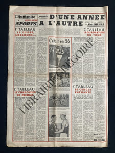 L'HUMANITE DIMANCHE-N°432-30 DECEMBRE 1956
