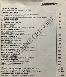 HISTORIA-N°260-JUILLET 1968-BENITO MUSSOLINI