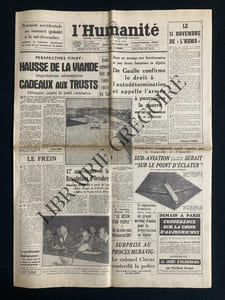 L'HUMANITE-N°4714-JEUDI 29 OCTOBRE 1959