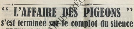 L'HUMANITE-N°4812-SAMEDI 20 FEVRIER 1960. 