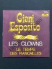 DISQUE 45 TOURS-LES CLOWNS-LE TEMPS DES FIANCAILLES	. GIANI ESPOSITO