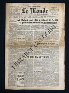 LE MONDE-N°4670-MERCREDI 27 JANVIER 1960