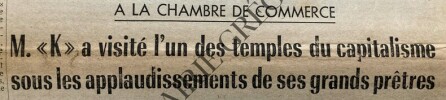 LE MONDE-N°4721-SAMEDI 26 MARS 1960. 