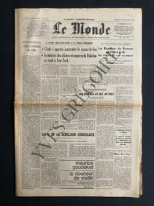 LE MONDE-N°6435-MERCREDI 22 SEPTEMBRE 1965