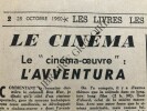 LA FRANCE CATHOLIQUE-N°726-28 OCTOBRE 1960	. 