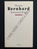 EMMANUEL KANT. THOMAS BERNHARD
