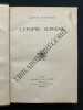 L'EPOPEE SUPREME	. GASTON CHANTRIEUX