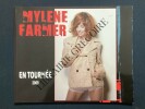 PROGRAMME-EN TOURNEE 2009	. MYLENE FARMER	