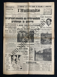 L'HUMANITE-N°5062-JEUDI 8 DECEMBRE 1960