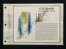 EMISSION PREMIER JOUR-HOMMAGE AU CINEMA	. CESAR