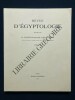 REVUE D'EGYPTOLOGIE-TOME 56	. SOCIETE FRANCAISE D'EGYPTOLOGIE	