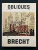 OBLIQUES-N°20-21-1979-BRECHT	. LIONEL RICHARD (DIRIGE PAR)	