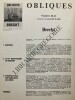 OBLIQUES-N°20-21-1979-BRECHT	. LIONEL RICHARD (DIRIGE PAR)	