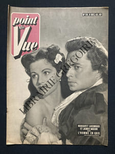 POINT DE VUE-N°38-6 DECEMBRE 1945-MARGARET LOCKWOOD-JAMES MASON