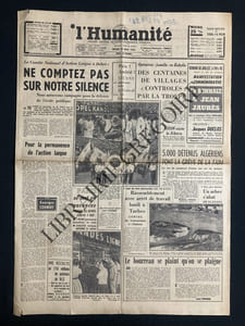 L'HUMANITE-N°4635-MERCREDI 29 JUILLET 1959