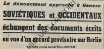 L'HUMANITE-N°4635-MERCREDI 29 JUILLET 1959	. 