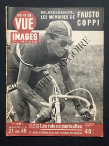 POINT DE VUE IMAGES DU MONDE-NOUVELLE SERIE-N°59-21 JUILLET 1949-FAUSTO COPPI