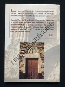 SACRAIRES DANS LE PAYS DE BROCELIANDE XVe-XVIe siècles