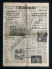 L'HUMANITE-N°1540-MERCREDI 17 AOUT 1949	. 