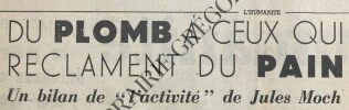 L'HUMANITE-N°1589-JEUDI 13 OCTOBRE 1949	. 