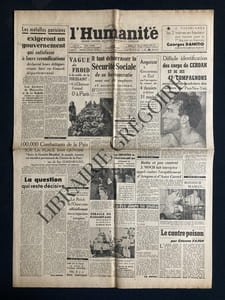 L'HUMANITE-N°1604-LUNDI 31 OCTOBRE 1949	
