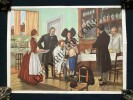 AFFICHE SCOLAIRE-TABLEAUX D'HISTOIRE-65-BRAZZA DONNE LE CONGO A LA FRANCE-66-PASTEUR	. 