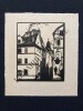 GRAVURE SUR BOIS-PARIS	. ALFRED LATOUR	
