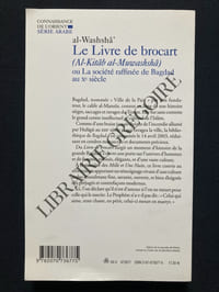 LE LIVRE DE BROCART ou La société raffinée de Bagdad au Xe siècle	