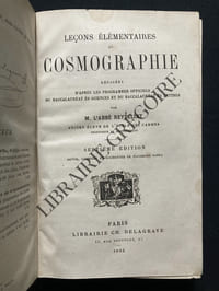 LECONS ELEMENTAIRES DE COSMOGRAPHIE