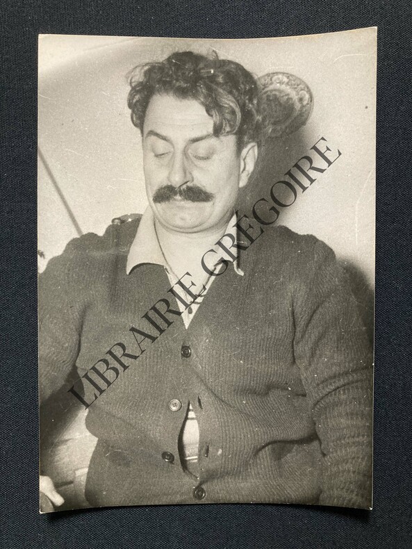 GIOVANNI GUARESCHI-PHOTO DE PRESSE-22 JUILLET 1968	. GIOVANNI GUARESCHI	