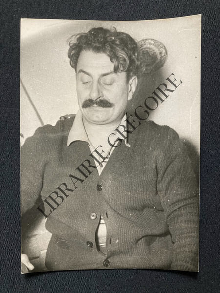GIOVANNI GUARESCHI-PHOTO DE PRESSE-22 JUILLET 1968. GIOVANNI GUARESCHI