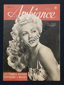 AMBIANCE-N°152-12 NOVEMBRE 1947-LANA TURNER