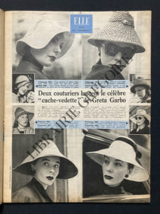 ELLE-N°326-25 FEVRIER 1952-NUMERO SPECIAL DES ARTS MENAGERS