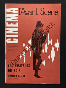L'AVANT-SCENE CINEMA-N°12-15 FEVRIER 1962-LES VISITEURS DU SOIR-L'AMOUR EXISTE