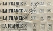 LA FRANCE DE BORDEAUX ET DU SUD-OUEST-1943-16 NUMEROS	. 