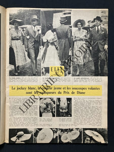 ELLE-N°343-23 JUIN 1952-NUMERO PLEINE MER