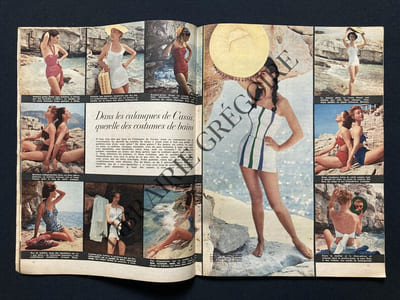 ELLE-N°343-23 JUIN 1952-NUMERO PLEINE MER