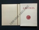 ADONIS	. LA FONTAINE	