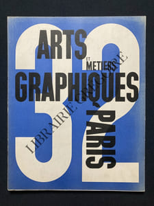 ARTS ET METIERS GRAPHIQUES-PARIS-N°32-15 NOVEMBRE 1932