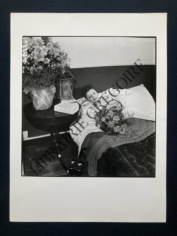 PHOTOGRAPHIE-EDITH PIAF	. IZIS (ISRAELIS BIDERMANAS)	