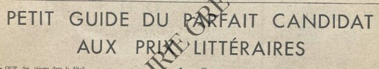 LA GAZETTE DES LETTRES-N°76-27 NOVEMBRE 1948	. 
