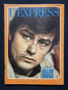 L'EXPRESS-N°922-DU 10 AU 16 MARS 1969-ALAIN DELON