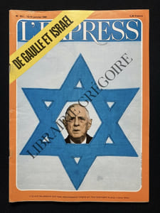 L'EXPRESS-N°914-DU 13 AU 19 JANVIER 1969-DE GAULLE ET ISRAEL