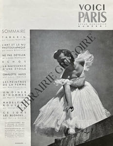 VOICI PARIS-N°1-FEVRIER 1950-VIVIANE ROMANCE