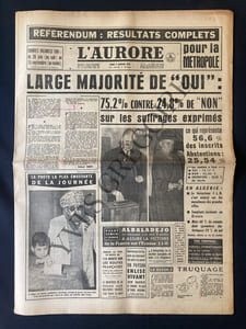 L'AURORE-N°5083-LUNDI 9 JANVIER 1961