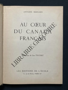 AU COEUR DU CANADA FRANCAIS